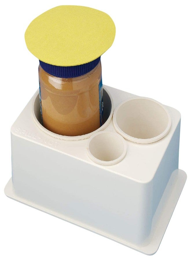Sammons Preston Spill-Not Jar & Bottle Opener, Jar and Bottle Opener For Those With a Weak Grip, One Handed Jar and Bottle Opener - Image 1