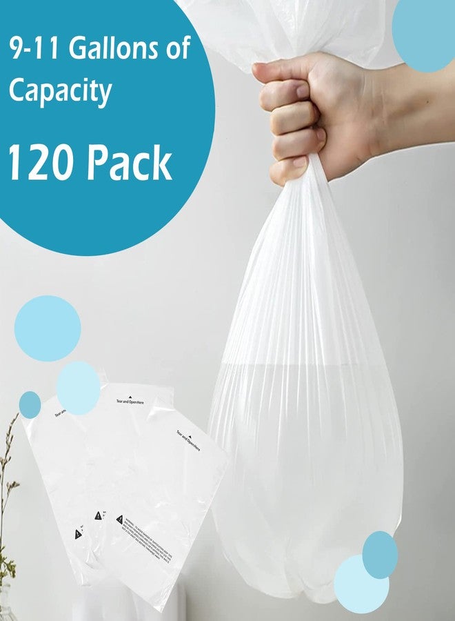 Lisyee 120 Count Waste Drawer Liners Bags Compatible with All Litter Box Robot Models, 9-11 Gallons Litter Box Liners - Image 5