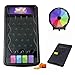 Hooomyai Plinko Board Set Mini Tabletop Prize Wheel 10 Spinner Wheel 25x14 Plinko Drop Board Fortune Spinning Playing Game Eagle Foldable Stand Disk for Carnival Tradeshow Party - Image 2