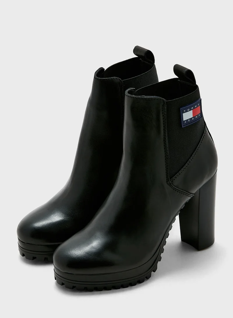 TOMMY JEANS Essential High Heel Boots