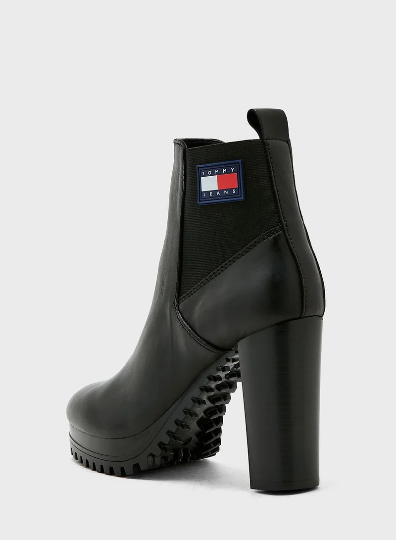 TOMMY JEANS Essential High Heel Boots