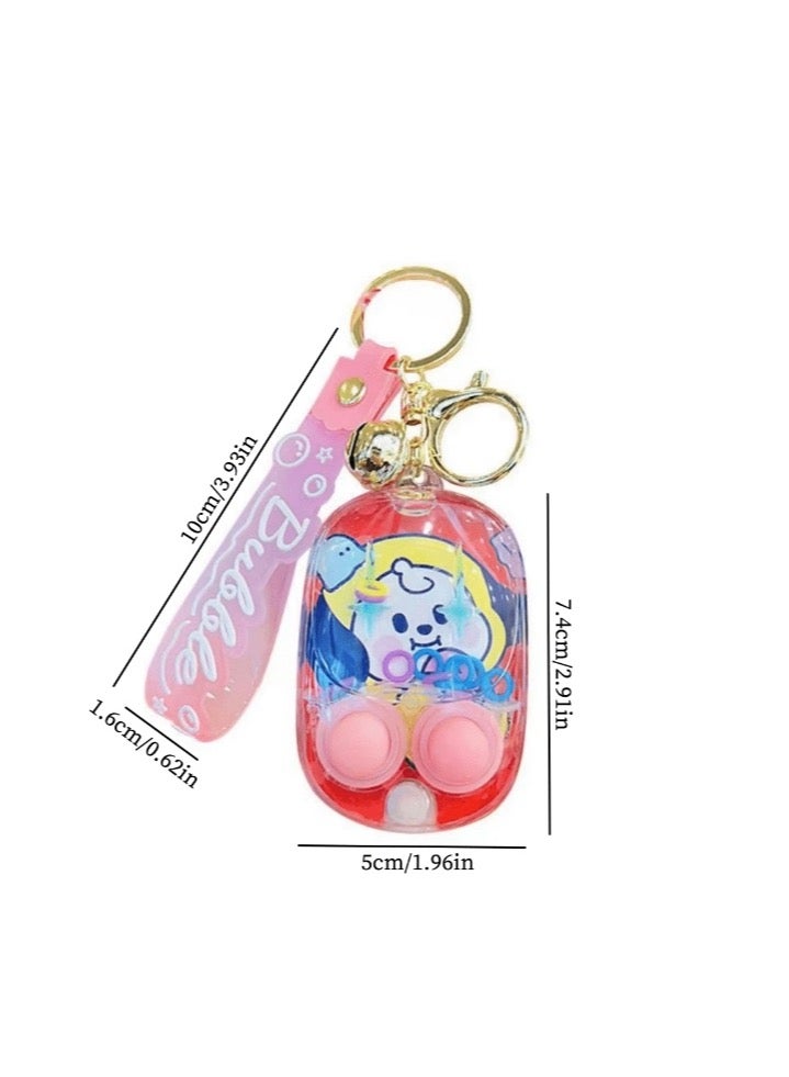 جاست فور يو سلسلة مفاتيح وميدالية بخطاف عصرية متعددة الاستخدام - Image 4