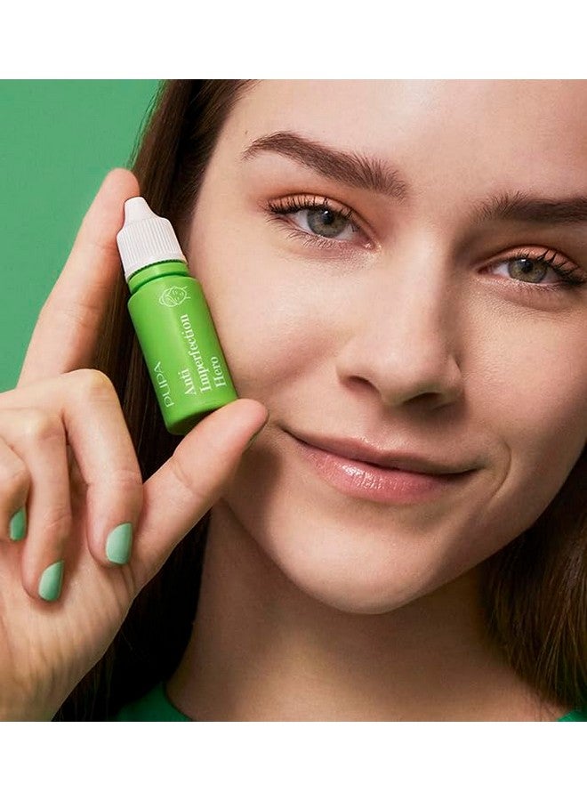 Pupa Milano Anti-Imperfection Hero Pimple SOS, 0.33 oz - Blemish Treatment Gel - Natural Formula - Fast Absorption - Spot Treatment Skin Care - Image 4