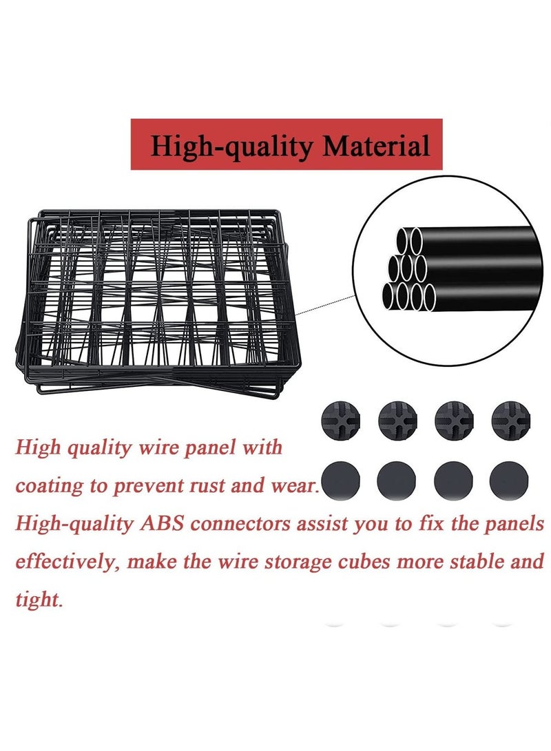 Pet Playpen Spliced Fence Cage Dog Enclosure Panels Puppy Rabbit Cat Foldable Storage Stackable Shelf - Image 4