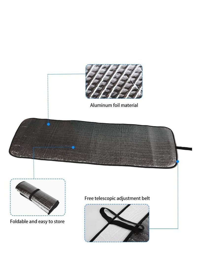 Y&D Jeep JL Windshield Sunshade Window Sun Shade for 2018-2022 Wrangler JLU 2/4 Door Gladiator JT 4XE  - Image 3