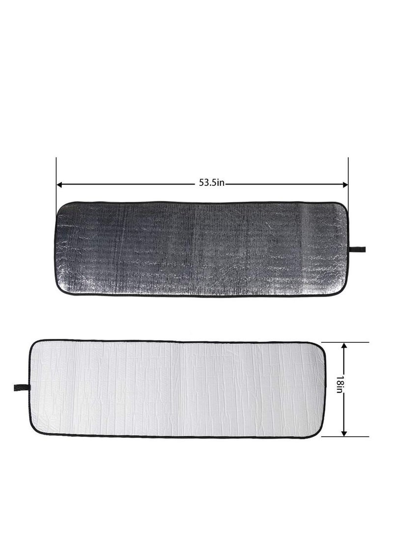 Y&D Jeep JL Windshield Sunshade Window Sun Shade for 2018-2022 Wrangler JLU 2/4 Door Gladiator JT 4XE  - Image 4