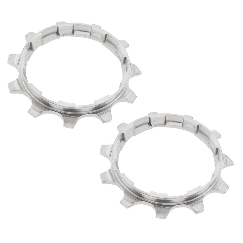 Create idea 2PCS 10 Speed 11T Steel Bicycle Cassette Cog Single Speed Freewheel Compatible with Shimano HG Series for Mountain and Road Bikes Silver - Image 2
