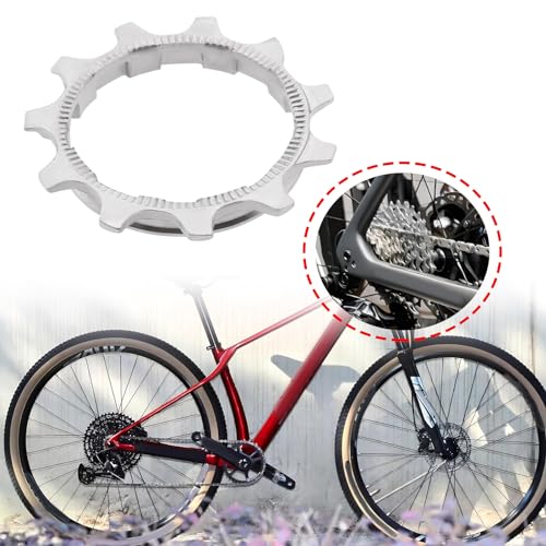Create idea 2PCS 10 Speed 11T Steel Bicycle Cassette Cog Single Speed Freewheel Compatible with Shimano HG Series for Mountain and Road Bikes Silver - Image 3
