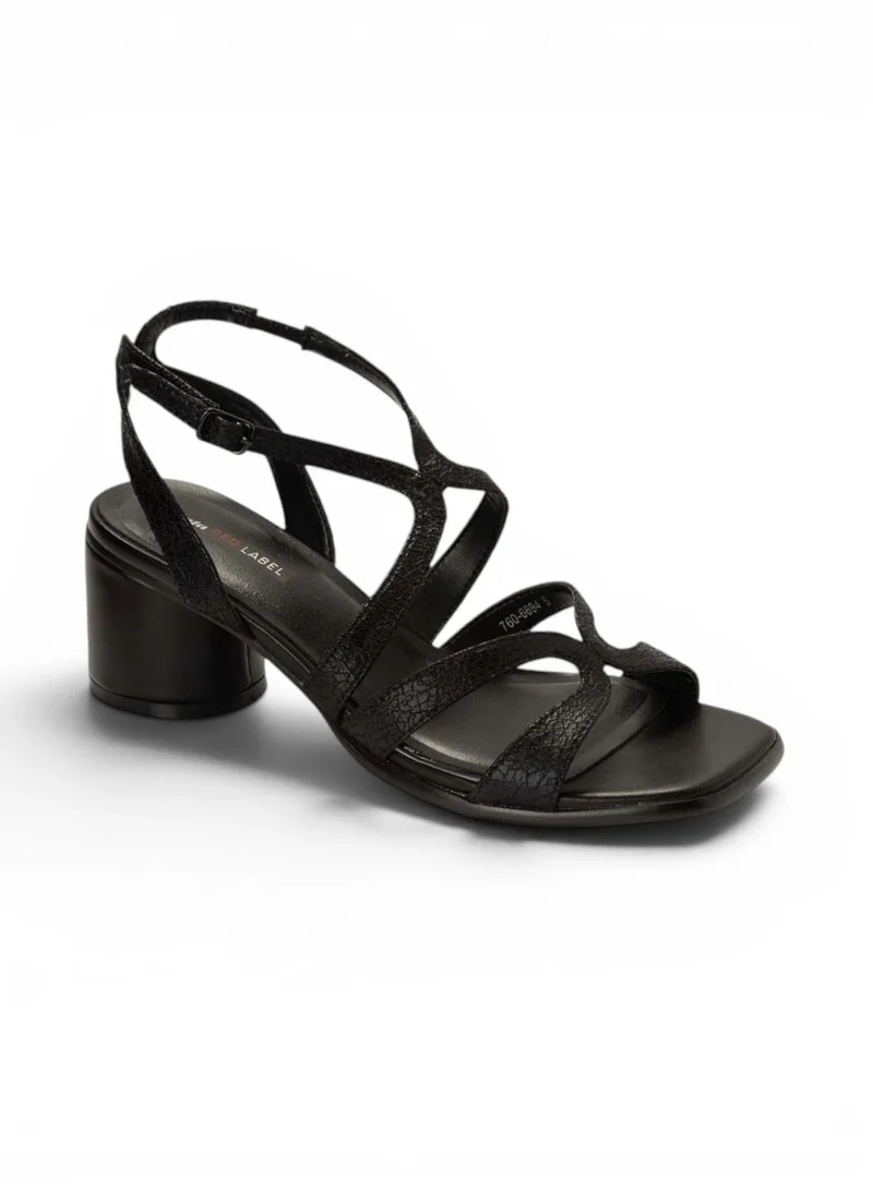 Bata Block Heel Multi‑Strap Sandals