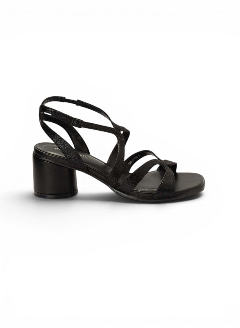 Bata Block Heel Multi‑Strap Sandals - Image 1