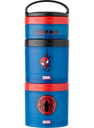 Whiskware Marvel Stackable Snack Containers for Babies, Kids, and Toddlers, 3 Stackable Snack Cups for School or Travel, Formula Friendly, Cupholder Friendly, Spider-Man - pzsku/ZDDC90B64836C989F90B0Z/45/1746639336/6fdb8ab6-5e14-468f-9650-59870eab9b43