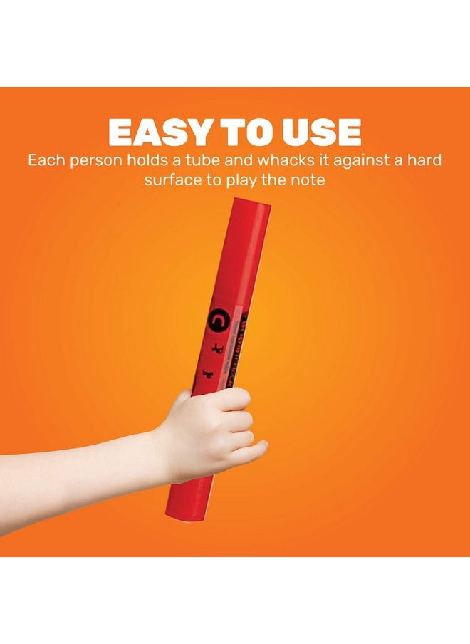 Constructive Playthings Boomwhackers Tubes Musical Sound Tube For Kids Boomwhackers Set Of 8  - Image 5