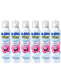 Mr. Bubble Extra Gentle Foam Soap Fragrance Free Kids Hand and Body Wash 8OZ Pack of 6  - Image 2
