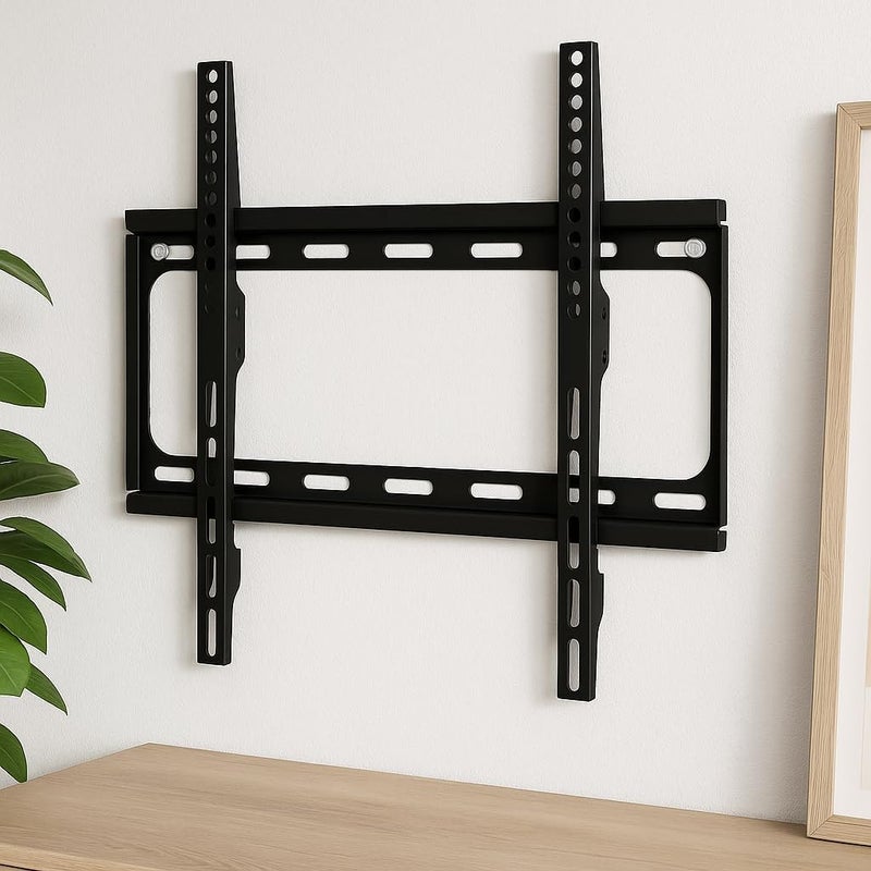 Fitto TV Wall Bracket for 14-42 Inch Screens, Universal TV Mount for LED, LCD, Plasma & Flat Screen Monitors, Heavy Duty Steel Construction, VESA Compatible, Space-Saving Adjustable Tilt & Swivel - Image 2
