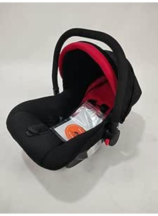 مقعد سيارة للأطفال ، خامات عالية الجودة ، أسود * أحمر اللون