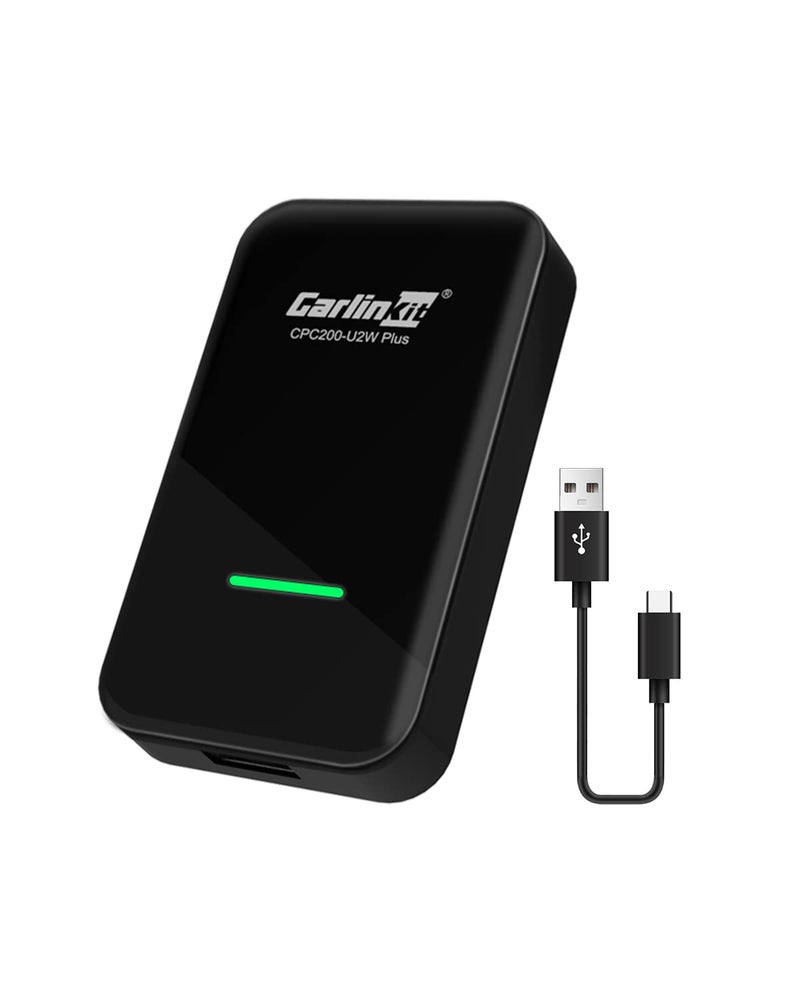 Carlinkit محول كار بلاي اللاسلكي 2023 كارلين كيت 3.0 للسيارات المزودة بكار بلاي السلكي من المصنع موديل السنة: 2016 إلى 2018، لسيارات فولكس فاجن أودي فورد سينك 3 مازدا مرسيدس هوندا شيفروليه سوبارو بورش هيونداي كيا لكزس جي إم سي أكورا - Image 1