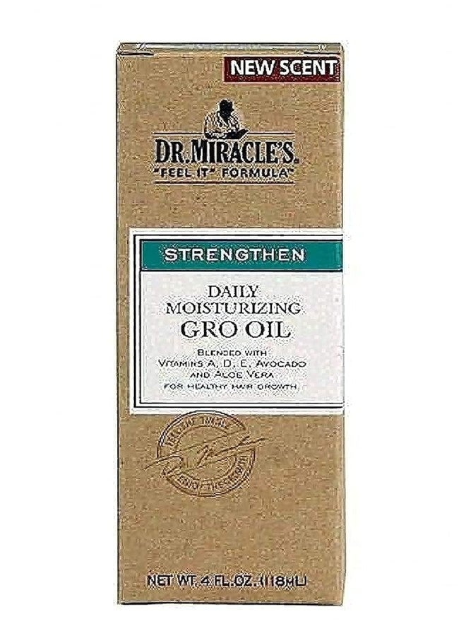 Dr. Miracle's Daily Moisturizing Gro Oil, 118 ml