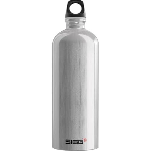 Sigg - Recycled Metal Water Bottle - Traveller - Made in Switzerland - Carbonated Drinks - BPA-Free - 34 Oz - Image 1