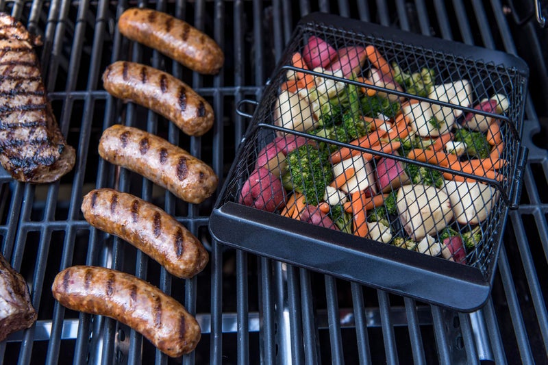Char-Broil Non-Stick Grill Basket, Black,Silver - Image 5