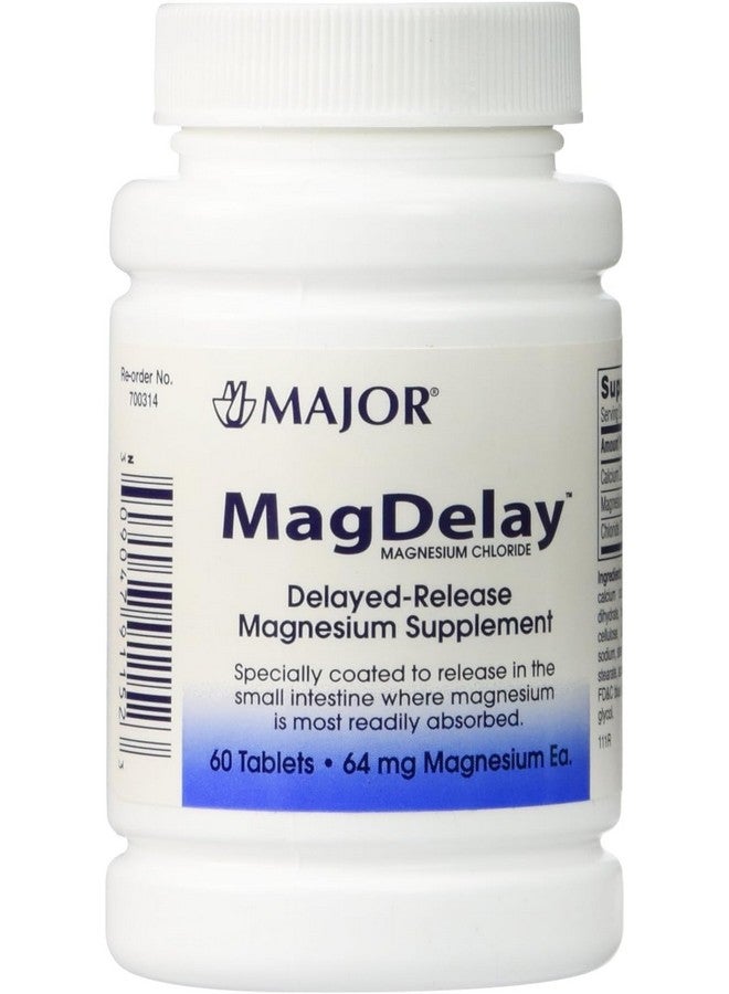 Major MagDelay 64mg Tablets - 60 each (2 Pack)