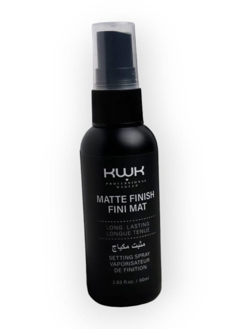 كيه دابليو كيه بخاخ ميست لتثبيت المكياج شفاف - Image 2