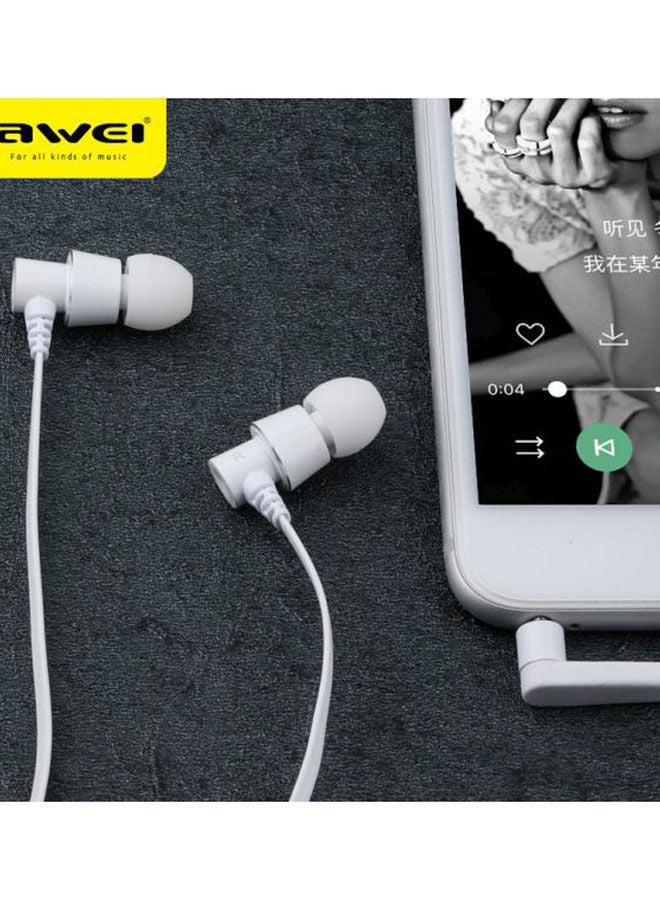 NIBEMINENT In-Ear Earphone White - Image 3