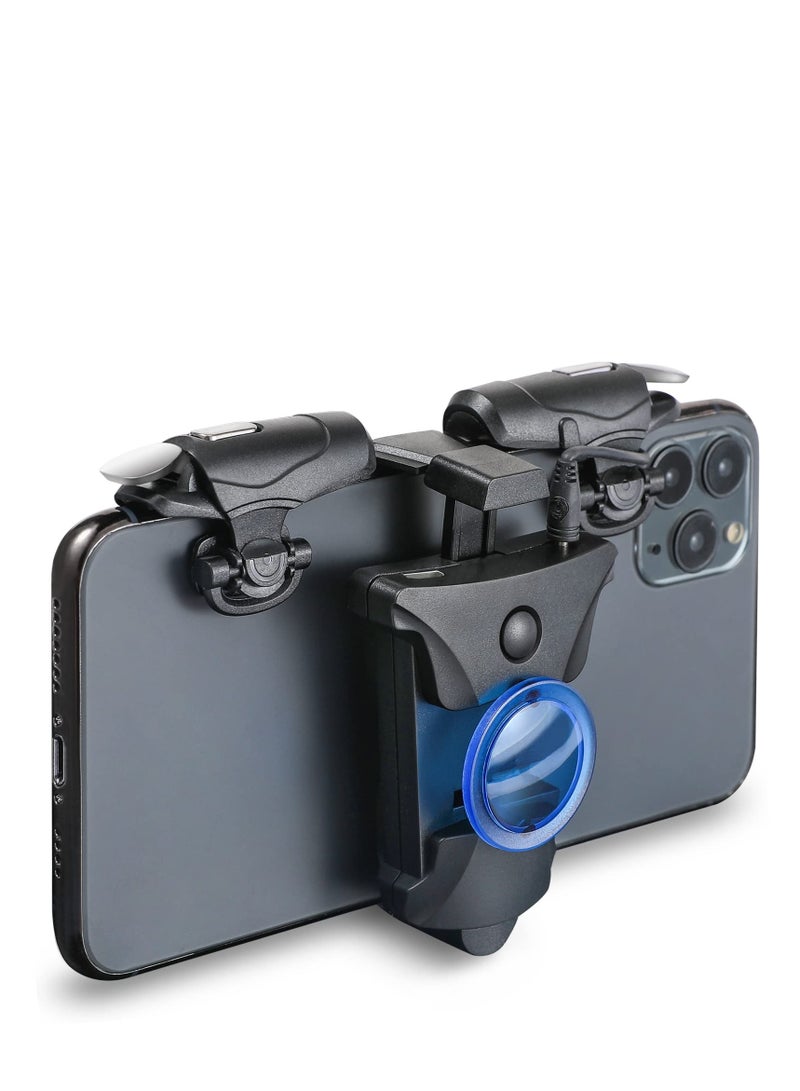 pubg وحدة تحكم متنقلة ، 16 مرة في الثانية عالية التردد التلقائي انقر على وحدة تحكم لعبة المحمول ، تنطبق على pubg / fortnite / القواعد من survival التعامل مع لعبة الروبوت الهاتف المحمول دائرة الرقابة الداخلية - Image 1