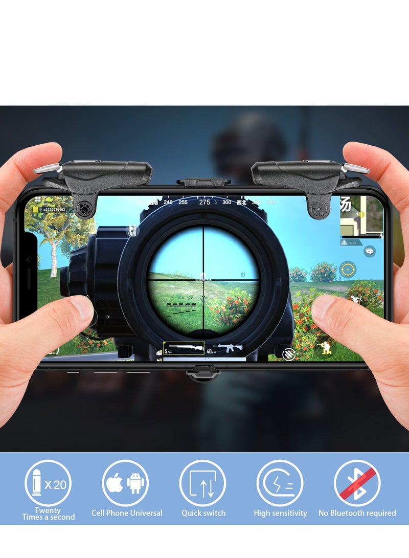 pubg وحدة تحكم متنقلة ، 16 مرة في الثانية عالية التردد التلقائي انقر على وحدة تحكم لعبة المحمول ، تنطبق على pubg / fortnite / القواعد من survival التعامل مع لعبة الروبوت الهاتف المحمول دائرة الرقابة الداخلية - Image 4