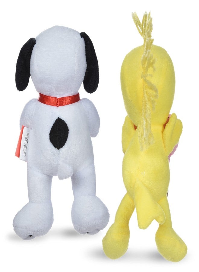 Peanuts for Pets Dog Toys Snoopy 2pc Plush Squeakers| 6” Snoopy & Woodstock Love Plush Squeakers Collection Pet Toys Toy for Dogs Snoopy & Woodstock Stuffed Animal 6 inch, (FF19759) - Image 2
