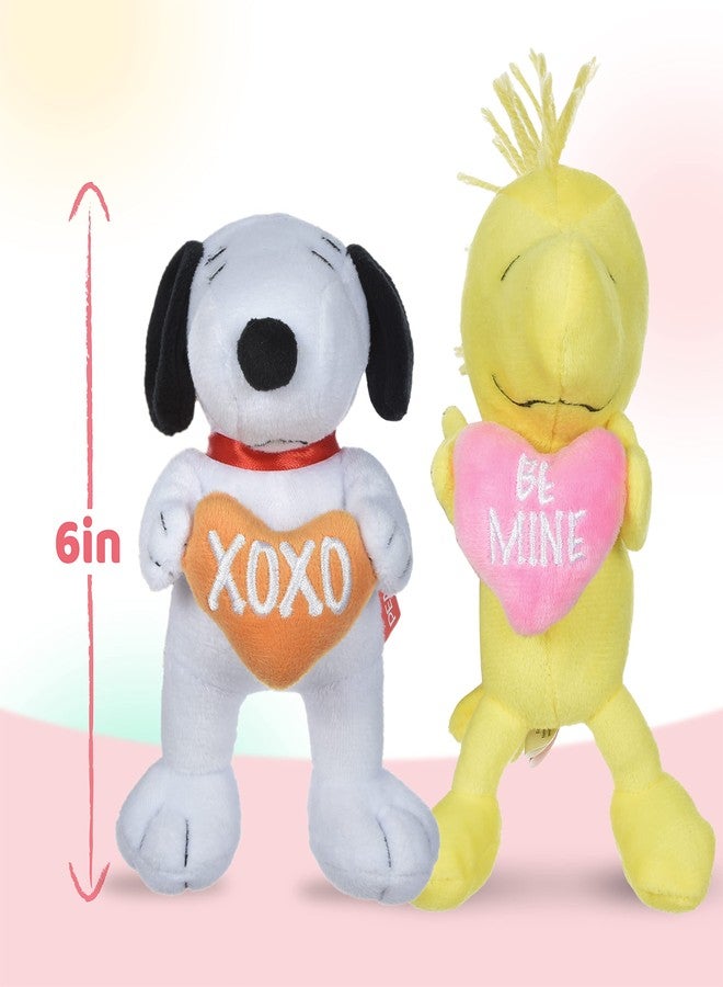 Peanuts for Pets Dog Toys Snoopy 2pc Plush Squeakers| 6” Snoopy & Woodstock Love Plush Squeakers Collection Pet Toys Toy for Dogs Snoopy & Woodstock Stuffed Animal 6 inch, (FF19759) - Image 5