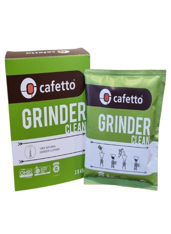Cafetto Grinder Clean 100% Natural Coffee Grinder Cleaner, 3 x 45g - Image 3