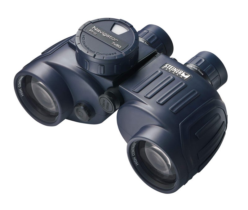 Steiner 7x50 Navigator Pro Binoculars with 7X Magnification, High Contrast Optics, Floating Prism System, Sports-Auto Focus, Delivers Excellent Image Clarity, with Compass - Image 1