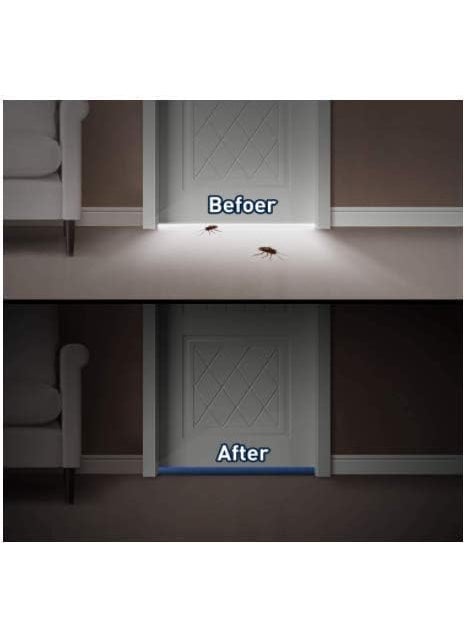 Pamidhar Pamidhar Door Bottom Sealing Strip Under Door Fabric Twin Draft Guard Cover Stop Light Dust Cool Air Escape Protector Noise Reduction Soundproof for Home and Bedroom Multicolor  - Image 5