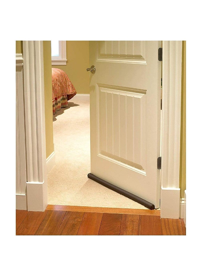 Pamidhar Pamidhar Door Bottom Sealing Strip Under Door Fabric Twin Draft Guard Cover Stop Light Dust Cool Air Escape Protector Noise Reduction Soundproof for Home and Bedroom Multicolor  - Image 3