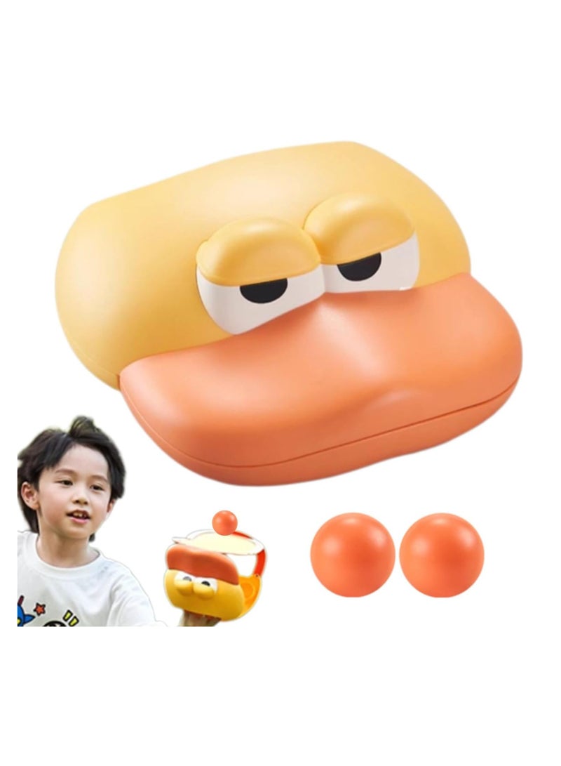 SOLARAE Toss Catch Ball Toy Set Ball Catch Game Beach Toys Outdoor Catch Ball for Kids Activity Backyard Fun Outside Indoor Family Outdoor Toy 1 Sticky Paddles 2 Throw Balls - Image 1