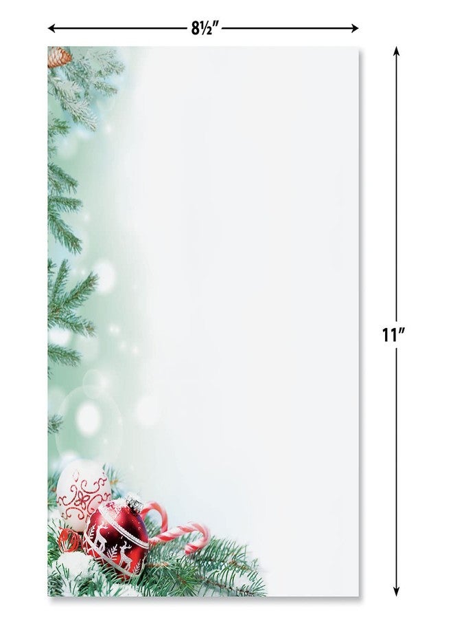 Current Crystal Pine Christmas Stationery - Holiday Letters, Printer Paper, 25 Sheets, 8½ x 11 Inch, by Current - Image 2