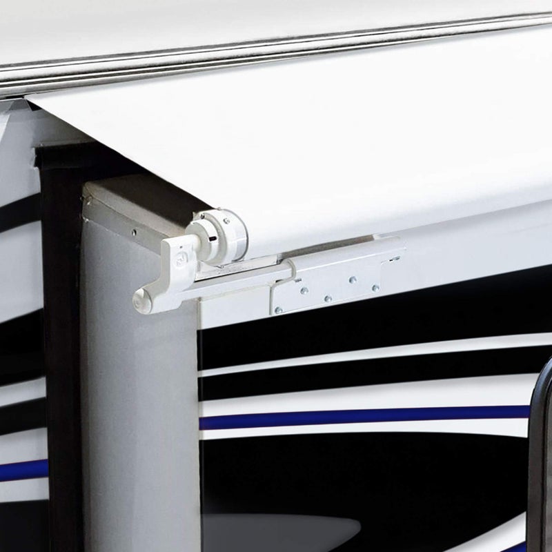 RecPro RV Slide Out Awning | RV Slide Topper | Slideout Awning | Fabric Only | Size Options Available | Black or White Version (46" x 200", White) - Image 4