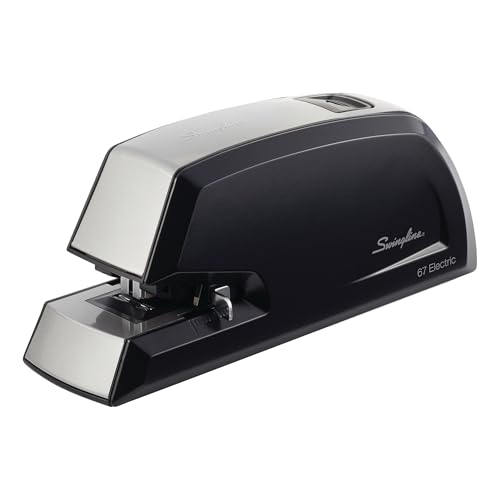 Swingline مشبك كهربائي تجاري ثقيل من سوينجلين، سعة 20 ورقة، معدني، أسود (06701) - Image 2