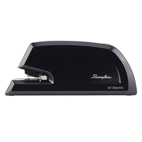 Swingline مشبك كهربائي تجاري ثقيل من سوينجلين، سعة 20 ورقة، معدني، أسود (06701) - Image 3