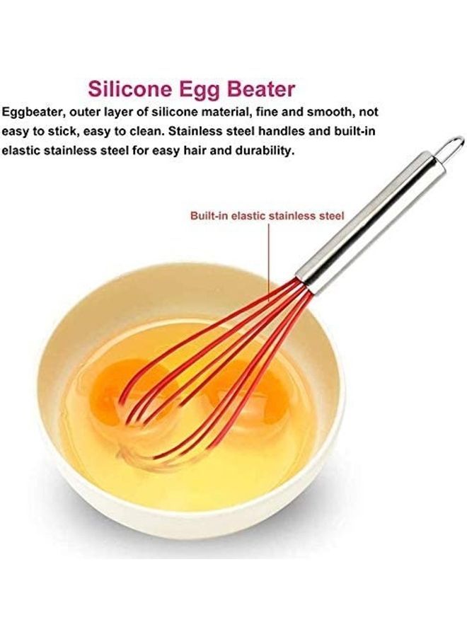 نيبمينينت 5-Piece Silicone Cooking Utensil Set Multicolour One Size - Image 5