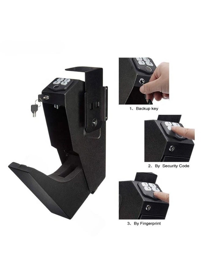 AFRA Biometric Gun Safe (AF-PS1901E) – Quick Access Fingerprint & Digital Lock Security Safe for Firearm Storage - Image 2