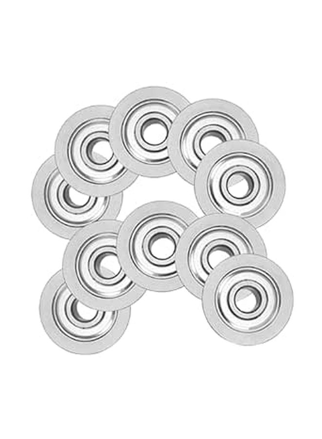 10Pcs 8mm x 22mm x 7mm Replacement Skateboard Bearings for 3D Printers Easy Installation - Image 1