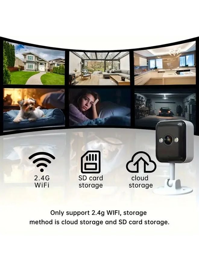 JOOAN CCS9 Mini Security Camera 1080P HD 2 Way Audio Motion Detection Night Vision Wi Fi - Image 4