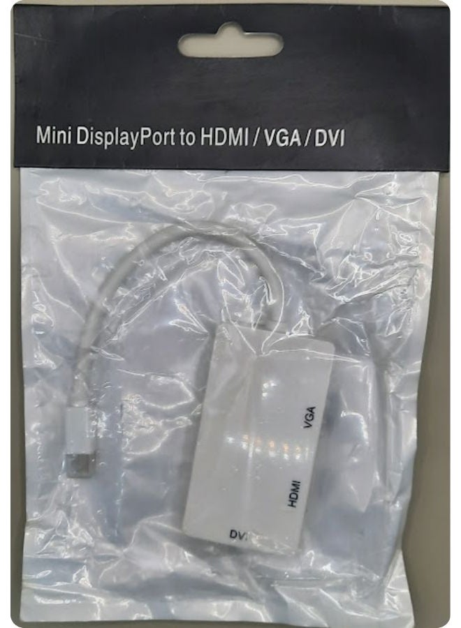 محول من منفذ Mini DP ذكر إلى منفذ HDMI/VGA/DVI أنثى - Image 2