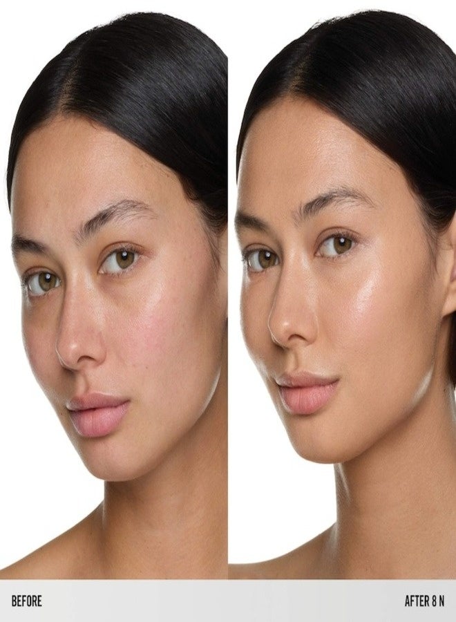 MAKEUP BY MARIO SurrealSkin® Luminous Hydrating Foundation 30ml – Shade 8N Light Medium with Neutral Undertone, Weightless, Buildable Coverage, Radiant Natural Finish - Image 2