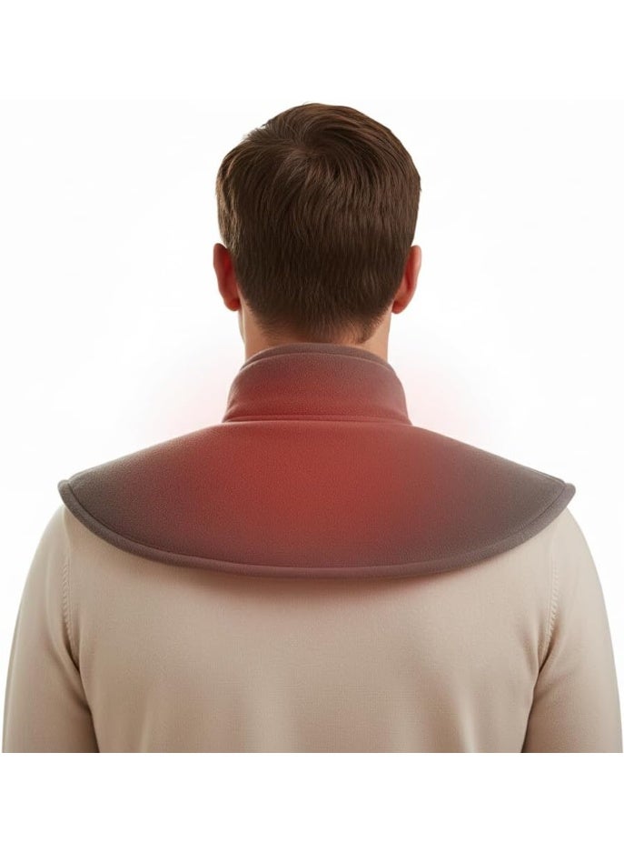 وسادة تدفئة كهربائية للكتف مع غطاء ناعم ومريح - نظام متطور للعلاج الحراري واسترخاء العضلات - تتميز بسلك طاقة طويل لمرونة الاستخدام اليومي - إعدادات حرارة قابلة للتعديل للراحة الشخصية - Image 2