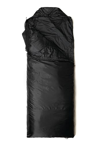 Snugpak Jungle Bag Lightweight Sleeping Bag with Left or Right Side Zip, Compact Travel and Camping Bag, Black - Image 4