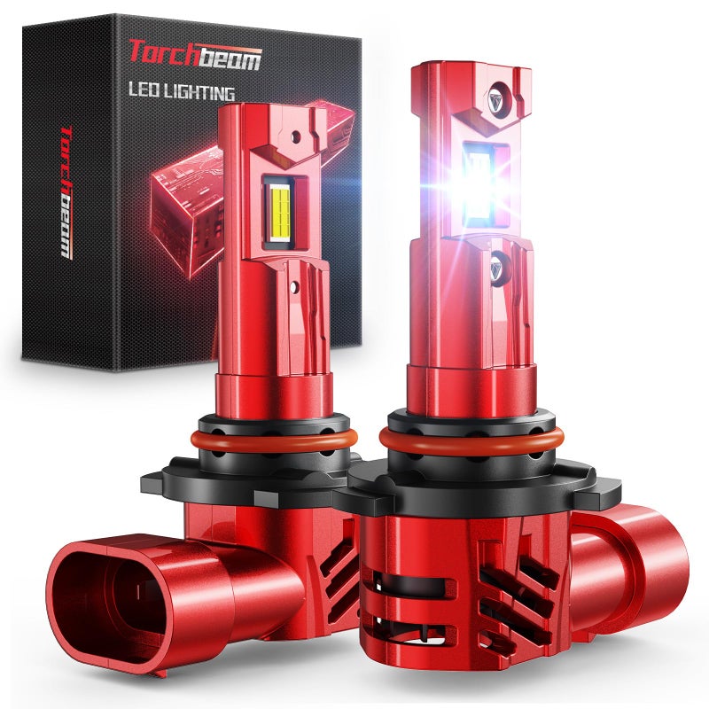 Torchbeam 2025 9006 Bulbs Combo, 9006 45000LM Fog Light Powersports Bulbs for ATVS,3 Minutes Installation,1:1 Size Plug and Play,Pack of 2 - Image 1