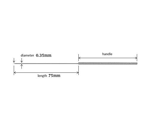 3DINNOVATIONS 3D Printer Nozzle Cleaning Needle (1 Set of 3pcs Needle Size - 0.2, 0.3, 0.4mm) - Image 3