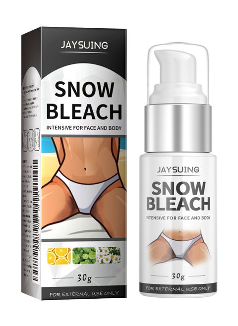 Snow Bleach Cream ，Underarm Whitening Cream， Skin Whitening Cream，Body Dark Spot Remover，Private Part  Whitening，Intimate Area Whitening，Whitening Cream for Correcting Dark Spots，Brightening Cream . ﻿